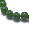 Natural TaiWan Jade Bead Stretch Bracelets X-BJEW-K212-A-019-3
