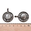 Natural Quartz Crystal Pendants G-Q158-03A-R03-3