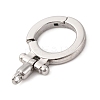 304 Stainless Steel Twister Clasps STAS-S187-01P-2