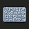 DIY Star/Heart/Flower/Music Note Shaker Filler Silicone Quicksand Molds DIY-G079-03B-5