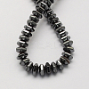 Non-magnetic Synthetic Hematite Beads Strands G-Q906-7mm-1