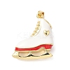 Brass Enamel Pendants KK-L239-041G-1