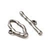 Non-Tarnish 304 Stainless Steel Toggle Clasps STAS-Q324-01P-2