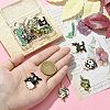 20Pcs 5 Styles Alloy Enamel Pendants ENAM-CJ0005-74-4