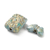 Opaque Acrylic Beads OACR-M015-15B-2