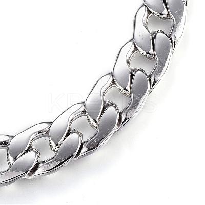Tarnish Resistant 304 Stainless Steel Bracelets STAS-D162-10-1