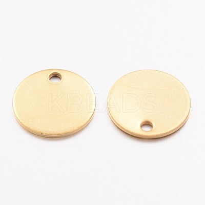 Ion Plating(IP) 304 Stainless Steel Charms X-STAS-K112-01G-1