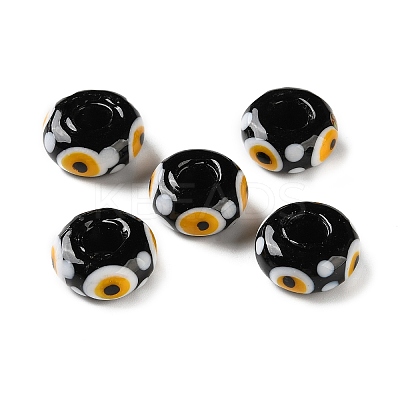 Handmade Lampwork European Beads LA-CBA0C61-01B-1