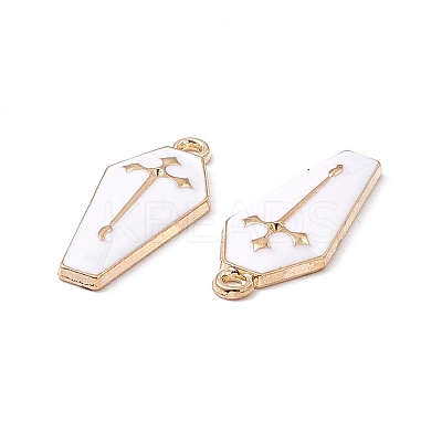 Alloy Enamel Pendants ENAM-H039-10G-D-1