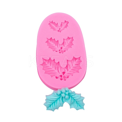 Christmas Holly Berry with Leaves Fondant Molds DIY-I060-04-1