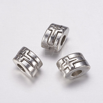 Alloy European Beads E465-S-1