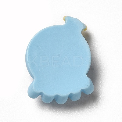 Sea Theme Opaque Resin Cabochons RESI-C030-01D-1