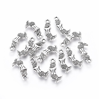 Tibetan Style Alloy Pendants LS-TIBEP-Q063-125AS-NR-1