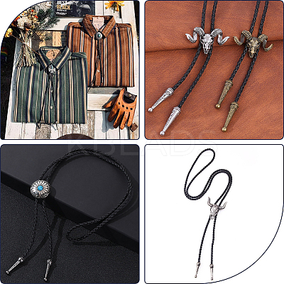 14Pcs 7 Colors Alloy Cord Ends FIND-GF0007-29-1