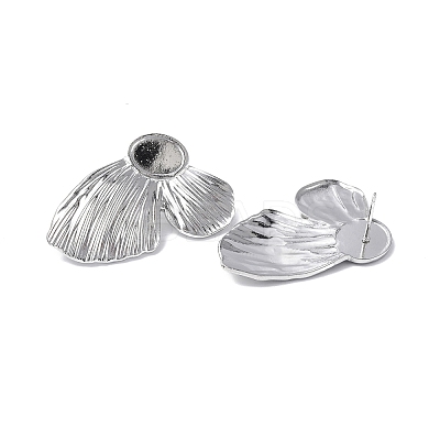 Non-Tarnish 304 Stainless Steel Stud Earring Findings STAS-F286-06A-P-1