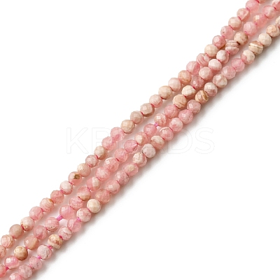 Natural Argentina Rhodochrosite Beads Strands G-M399-02A-1
