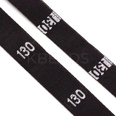Polyester Size Label(130) LS-DIY-WH0304-181G-1