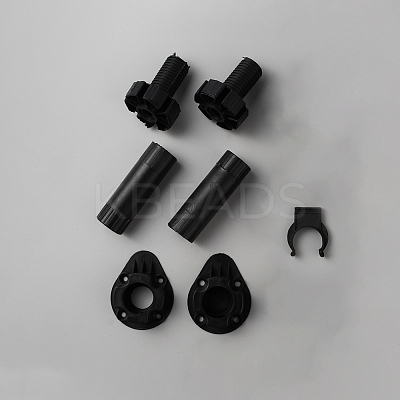 Plastic Furniture Levelers AJEW-WH0010-39-1