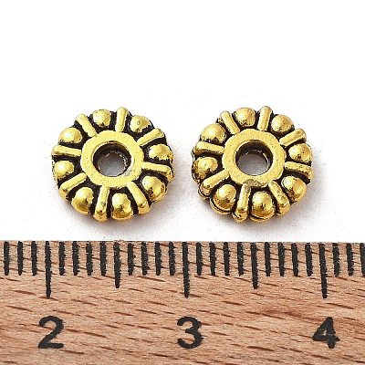 Tibetan Style Alloy Beads FIND-A035-08AG-1