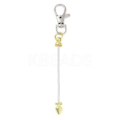 Alloy Beadable Pendant Decorations LS-KEYC-D288-01G-1