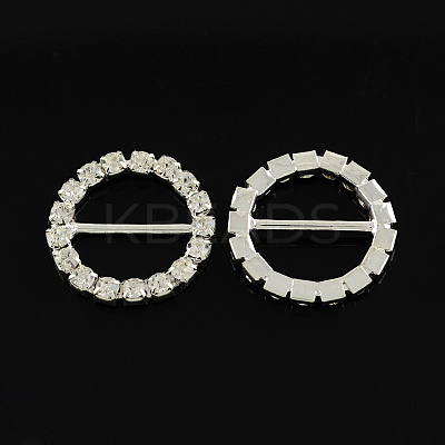 Shining Wedding Invitation Ribbon Buckles RB-S019-14-1