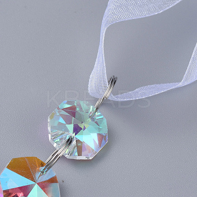 Crystals Chandelier Suncatchers Prisms AJEW-G025-B01-1