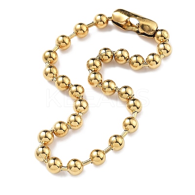 304 Stainless Steel Ball Chain Necklaces CHS-F009-01H-45cm-G-01-1