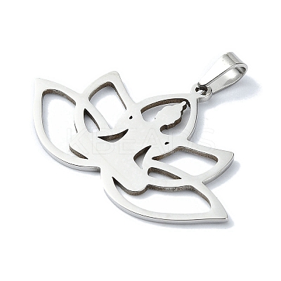 Non-Tarnish 304 Stainless Steel Pendants STAS-C097-13P-1