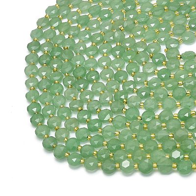 Natural Green Aventurine Beads Strands G-C116-A37-02-1