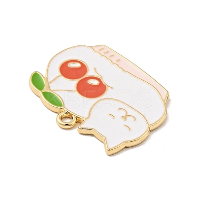 Cartoon Alloy Enamel Pendants ENAM-G208-24KCG-1