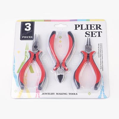 Iron Jewelry Tool Sets: Round Nose Pliers PT-R009-04-1