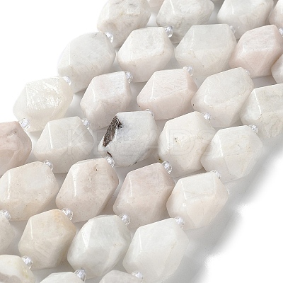 Natural Rainbow Moonstone Beads Strands G-C182-21-02-1