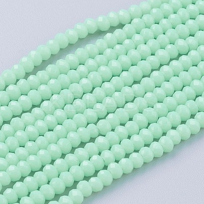 Imitation Jade Glass Beads Strands GLAA-G045-A08-1