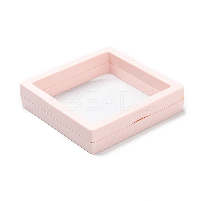 Square Transparent PE Thin Film Suspension Jewelry Display Box LS-CON-D009-01A-04-1