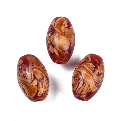 Opaque Handmade Lampwork Beads BLOW-D006-05A-1