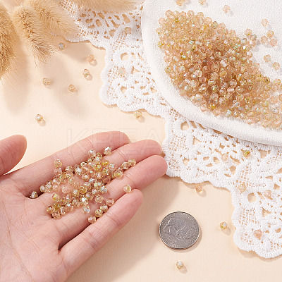 Picasso Baking Paint Glass Seed Beads SEED-TA0001-62A-1