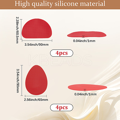 8Pcs Shoe Sole Repair AJEW-SP0002-47A-01-1