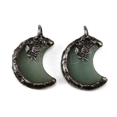Natural Green Aventurine Pendants G-H359-05AS-01-1