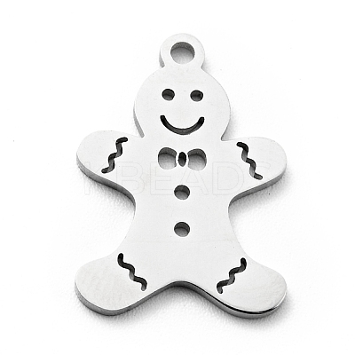 Non-Tarnish 201 Stainless Steel Pendants STAS-E157-02P-1