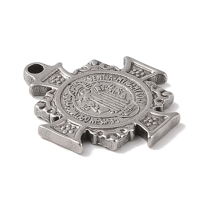 Non-Tarnish 304 Stainless Steel Pendants STAS-Z058-04P-01-1