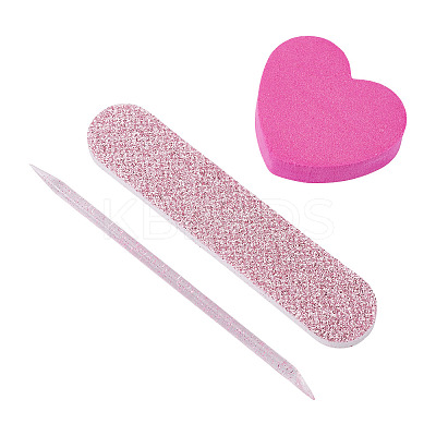 3Pcs Wood Nail Art Tools AJEW-TA0002-96B-1