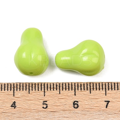 Opaque Acrylic Beads OACR-G054-01A-1