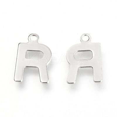 Non-Tarnish 201 Stainless Steel Charms X-STAS-C021-06P-R-1