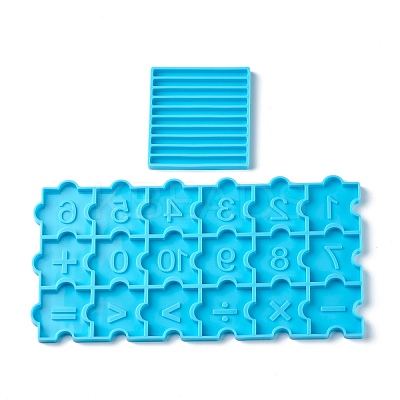 Diy Mathematical Addition and Subtraction Toy Silicone Molds DIY-C014-07-1