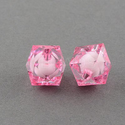 Transparent Acrylic Beads X-TACR-S112-8mm-M-1