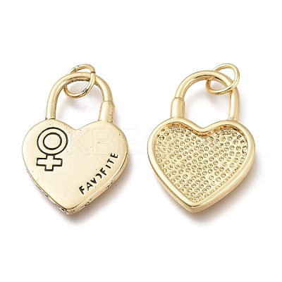 Brass Pendants KK-M214-06AG-1