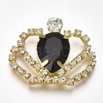 Brass Cabochons KK-T043-02G-1