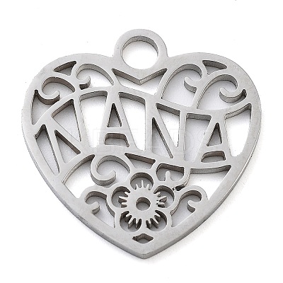Anti-Tarnish 304 Stainless Steel Pendants LS-STAS-M076-04P-1