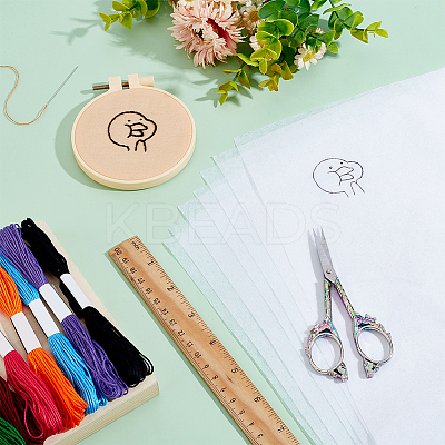Stick and Stitch Embroidery DIY-WH0622-157-1
