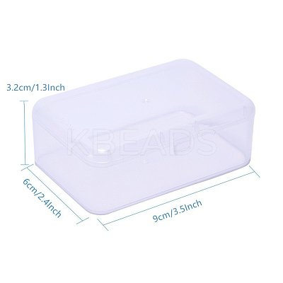 Plastic Bead Storage Containers CON-WH0004-R674-1
